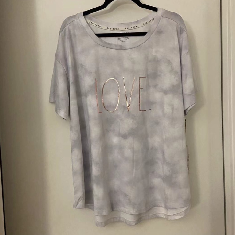 Women's Rae Dunn Love Tee Size 3X